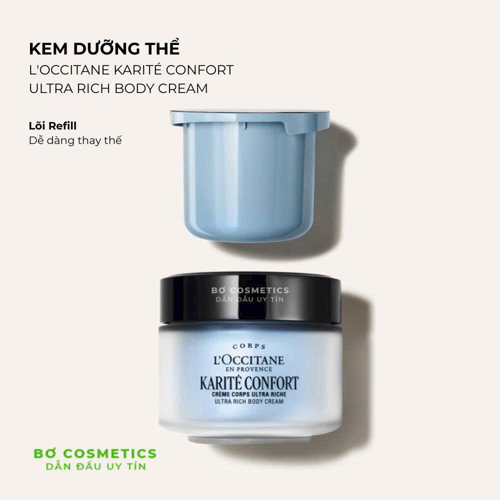 Kem Dưỡng Thể L'Occitane Karité Confort Ultra Rich Body Cream