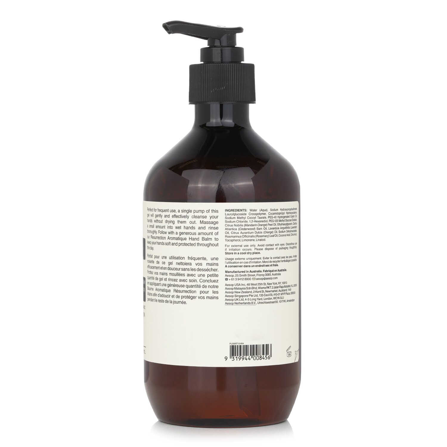 Nước Rửa Tay Aesop Resurrection Aromatique Hand Wash