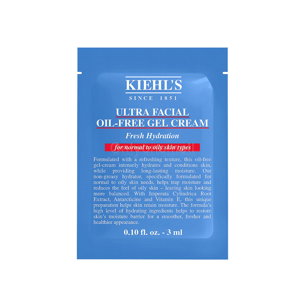 [Sample 3ml] Kem Dưỡng Kiềm Dầu Kiehl's Ultra Facial Oil-Free Gel Cream
