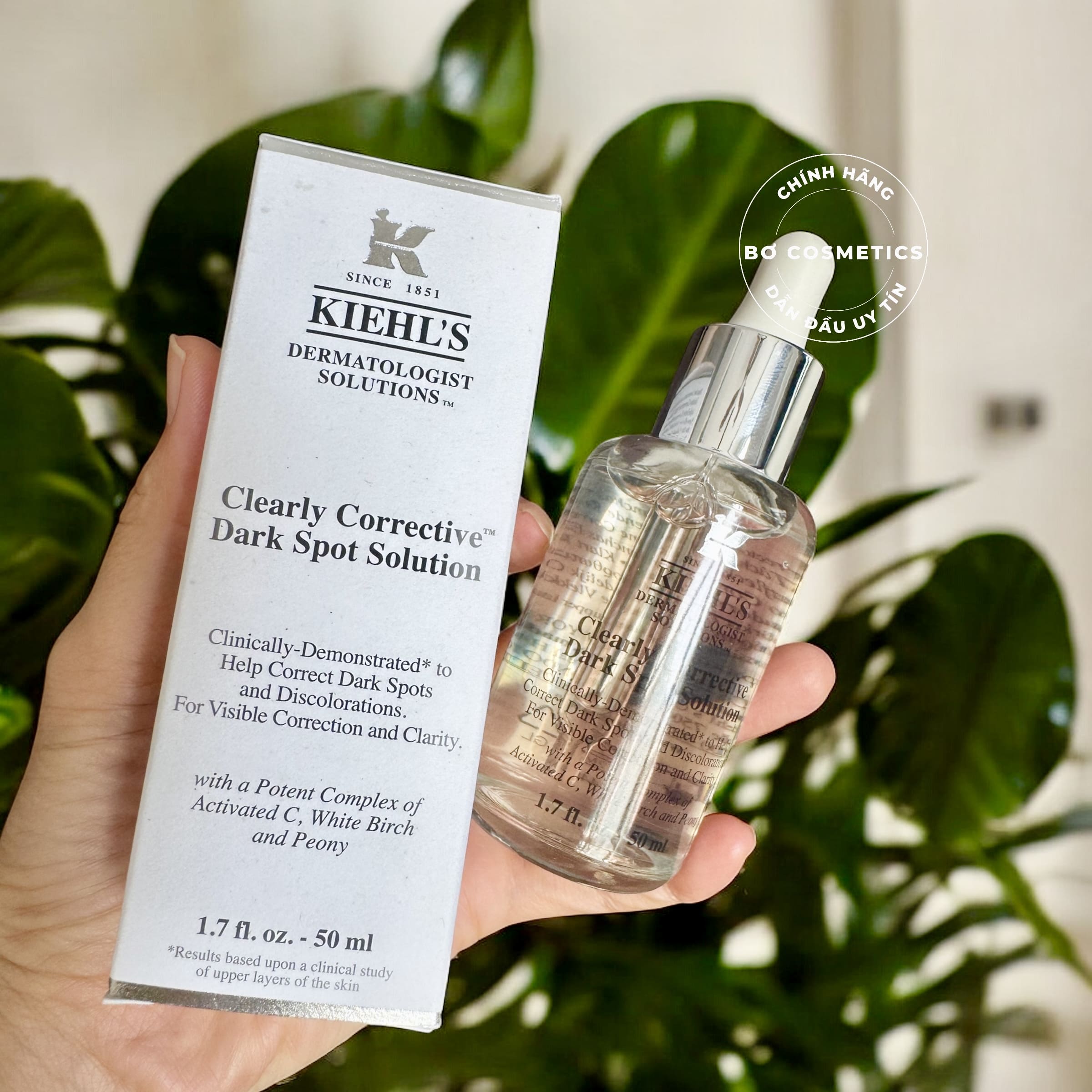 Serum Sáng Da Mờ Thâm Kiehl's Clearly Corrective Dark Spot Solution