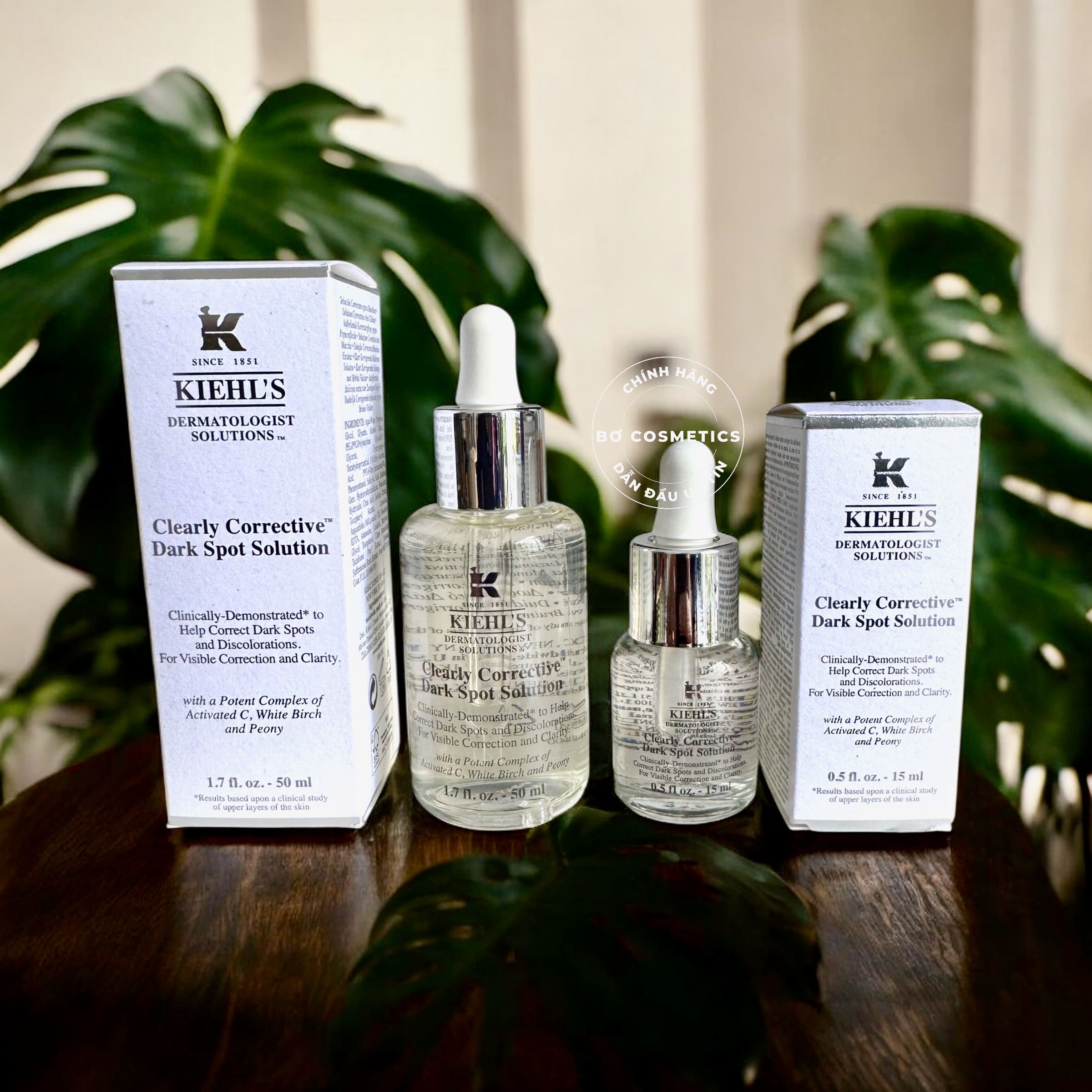 Serum Sáng Da Mờ Thâm Kiehl's Clearly Corrective Dark Spot Solution