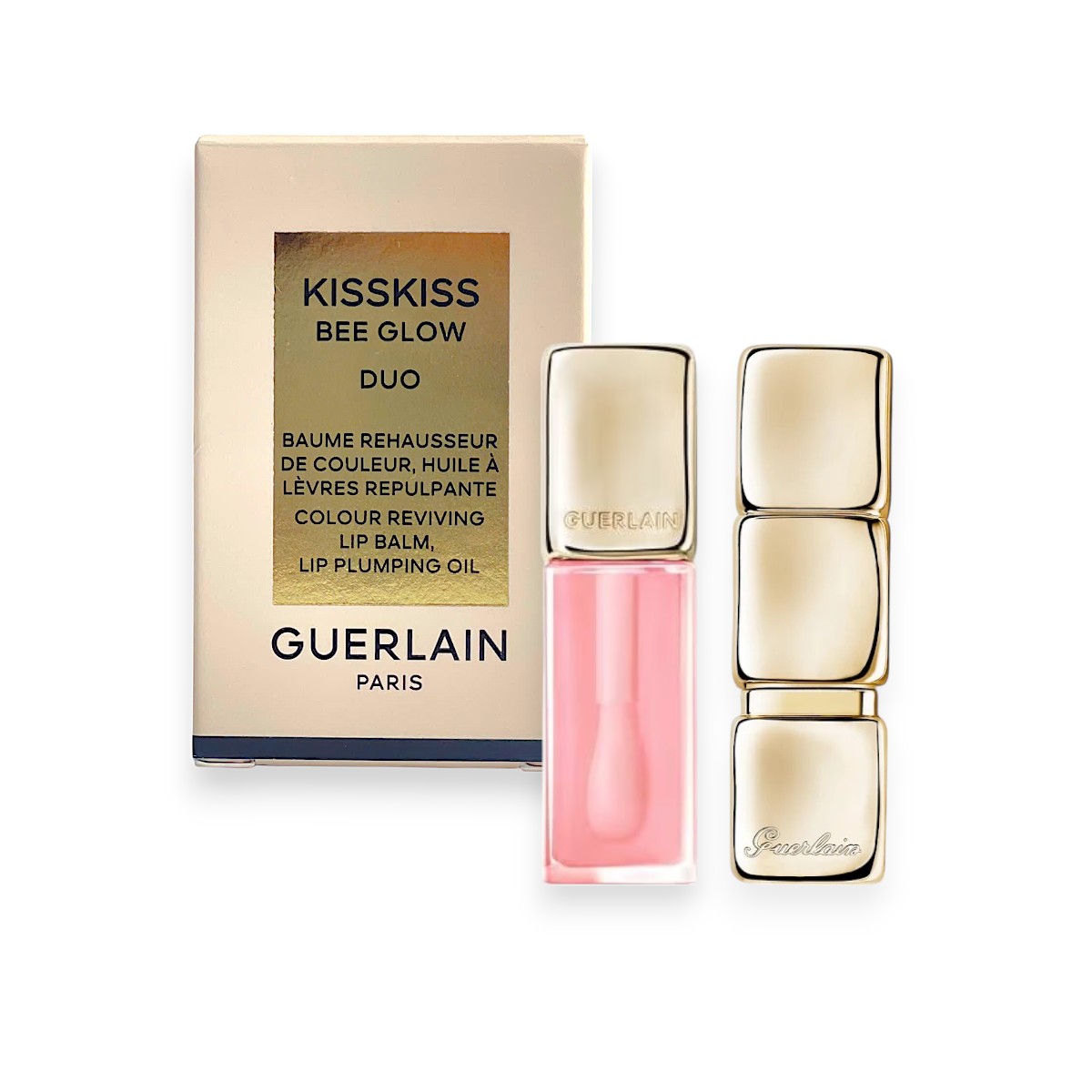 Set Son Dưỡng Guerlain  KissKiss Bee Glow Duo