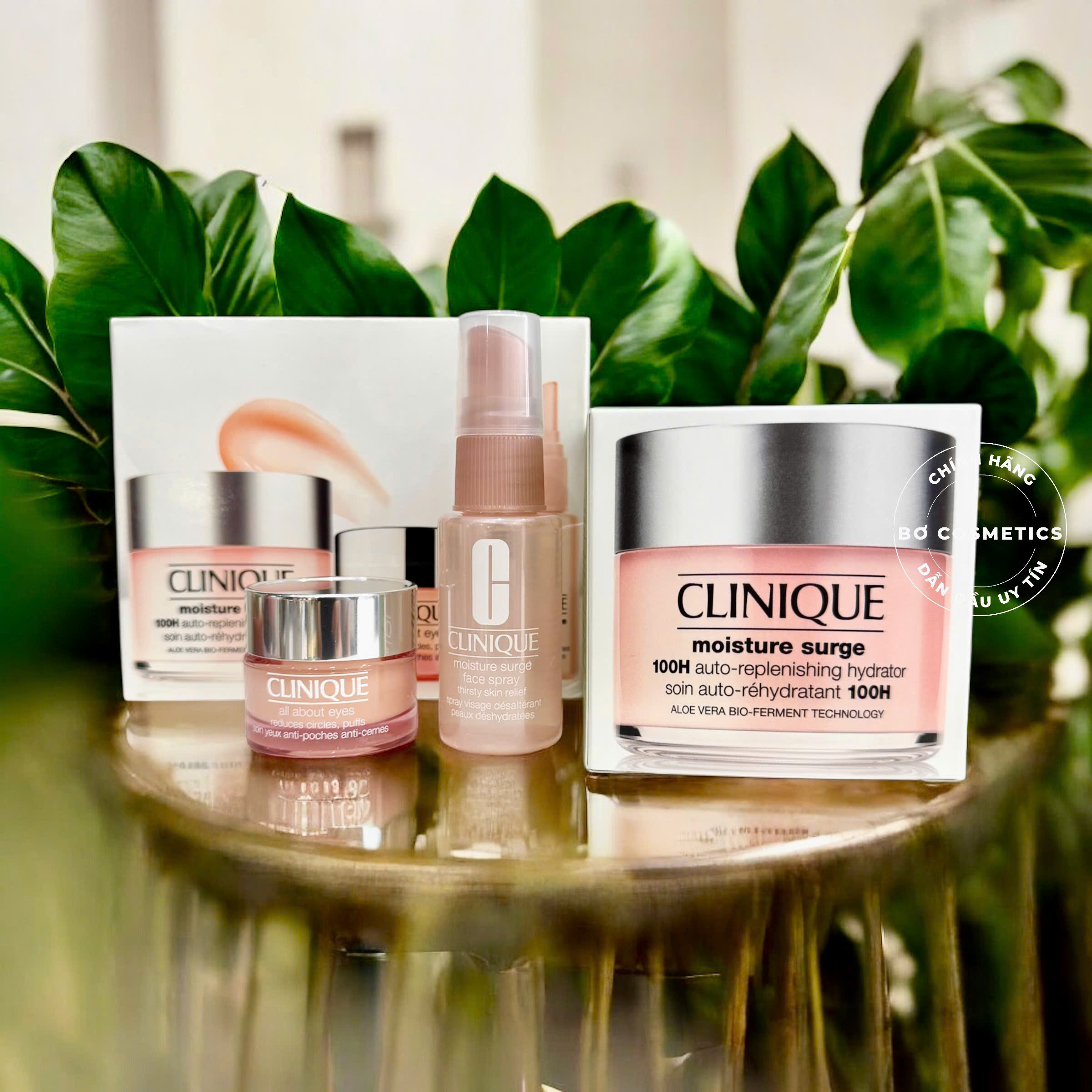 Set Dưỡng Da Clinique Moisture Surge 100H