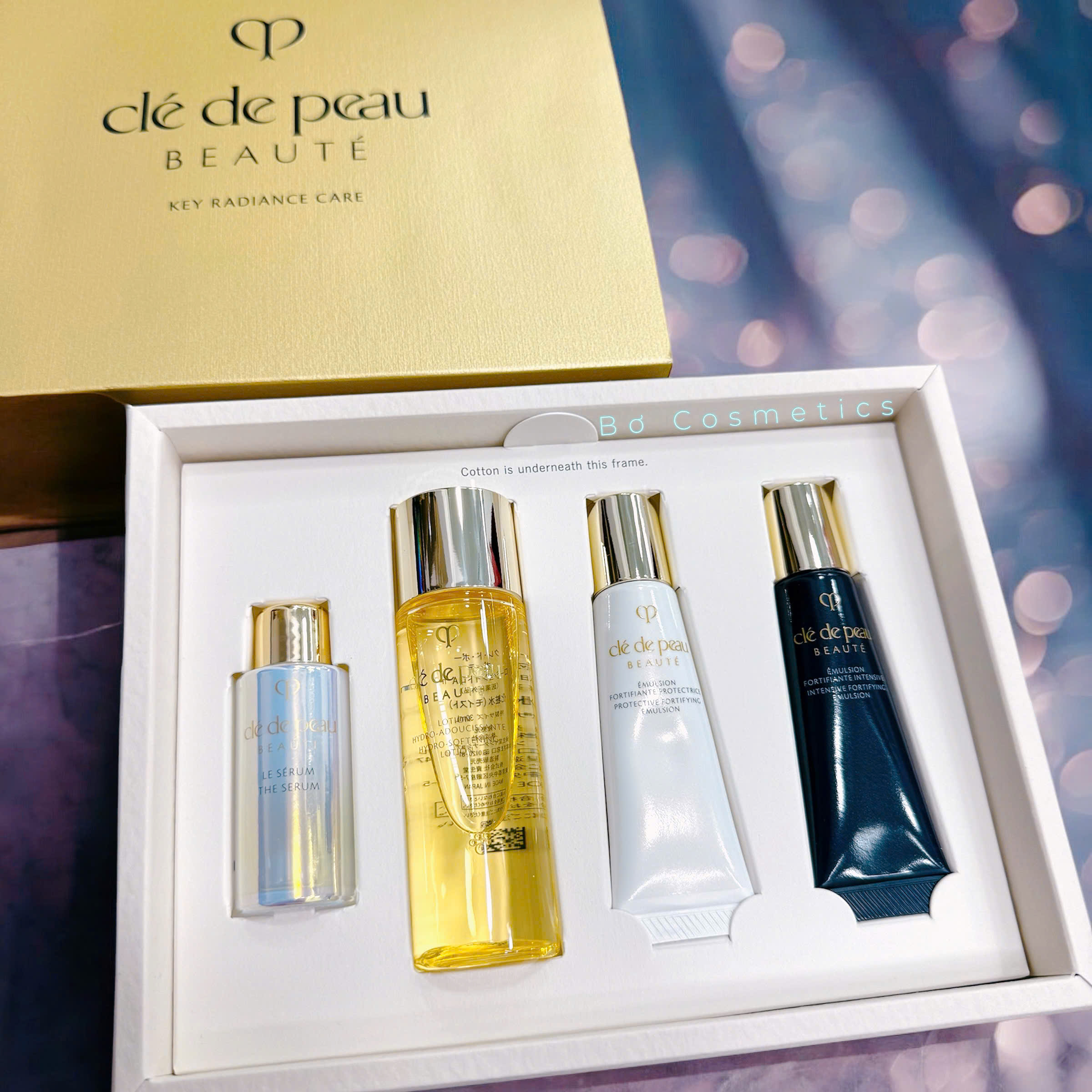 Set Dưỡng Da Cle de Peau Mini - Key Radiance Care