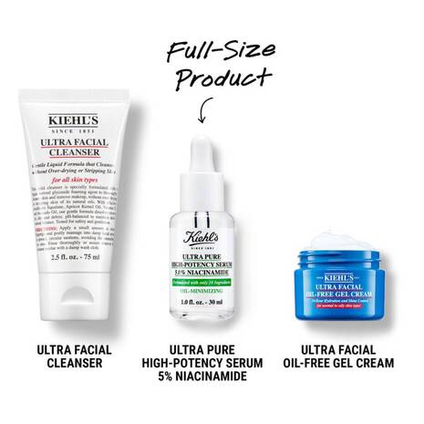 Set Dưỡng Da Kiehl's Stop-The-Shine Starter Set