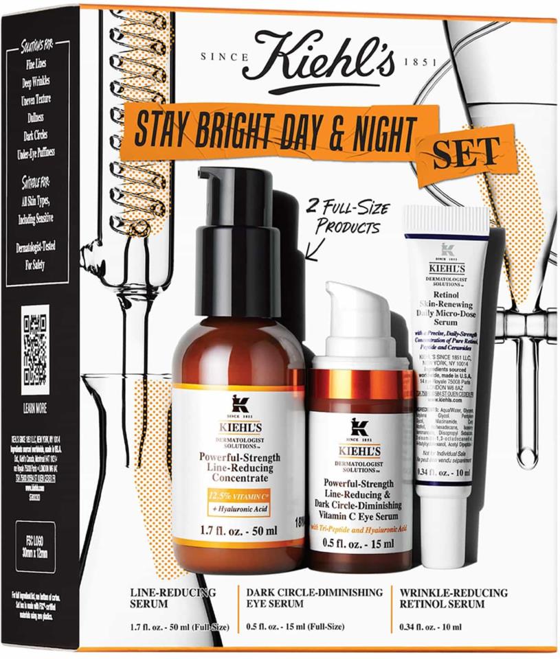 [Order Sephora] Set Dưỡng Da Kiehl's Stay Bright Day & Night