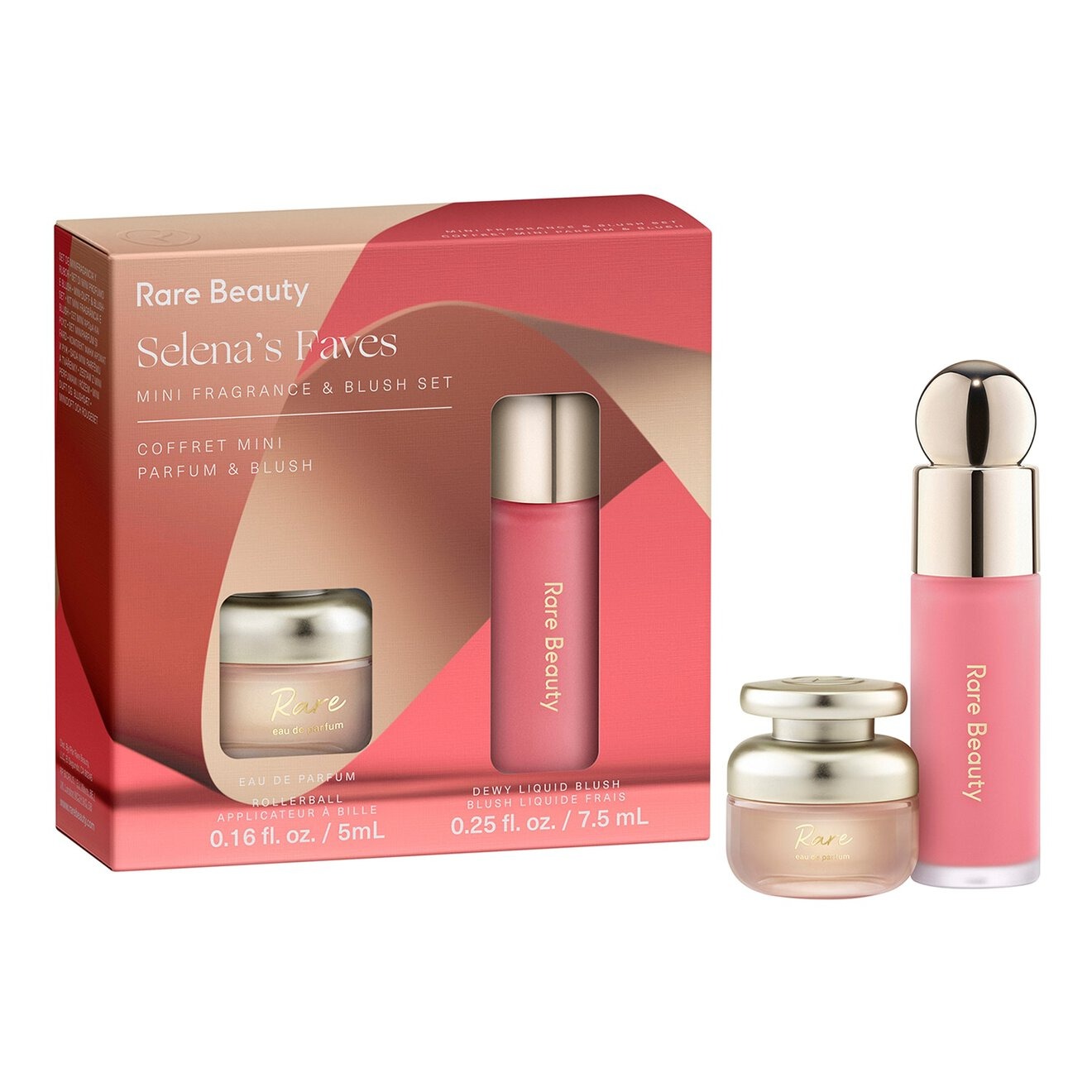 [Mini] Set Má Hồng Và Nước Hoa Rare Beauty Selena’s Faves Mini Fragrance & Blush