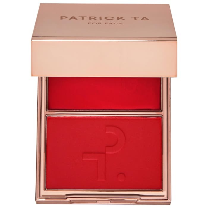 Phấn Má Hồng Patrick Ta Major Headlines Double-Take Cream & Powder Blush Duo