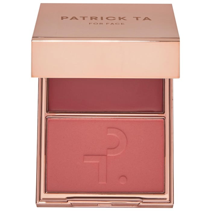 Phấn Má Hồng Patrick Ta Major Headlines Double-Take Cream & Powder Blush Duo