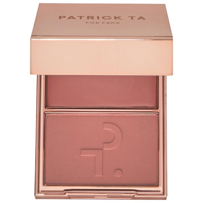 Phấn Má Hồng Patrick Ta Major Headlines Double-Take Cream & Powder Blush Duo
