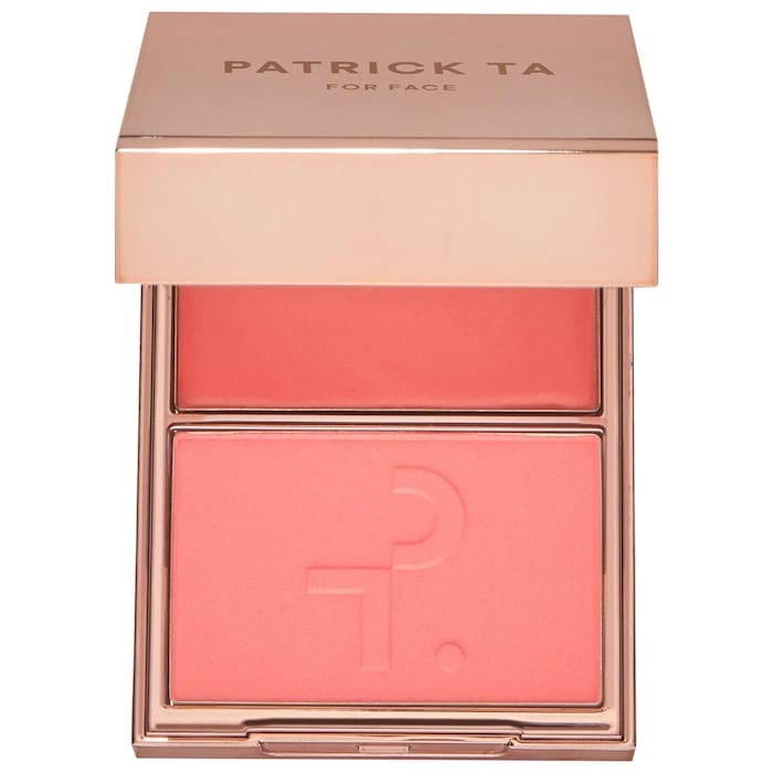 Phấn Má Hồng Patrick Ta Major Headlines Double-Take Cream & Powder Blush Duo