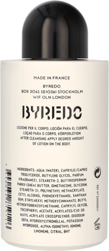 Sữa Dưỡng Thể Byredo Blanche Body Lotion 225ml