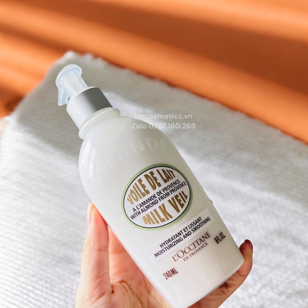 Sữa Dưỡng Thể Hạnh Nhân L'Occitane Almond Milk Veil