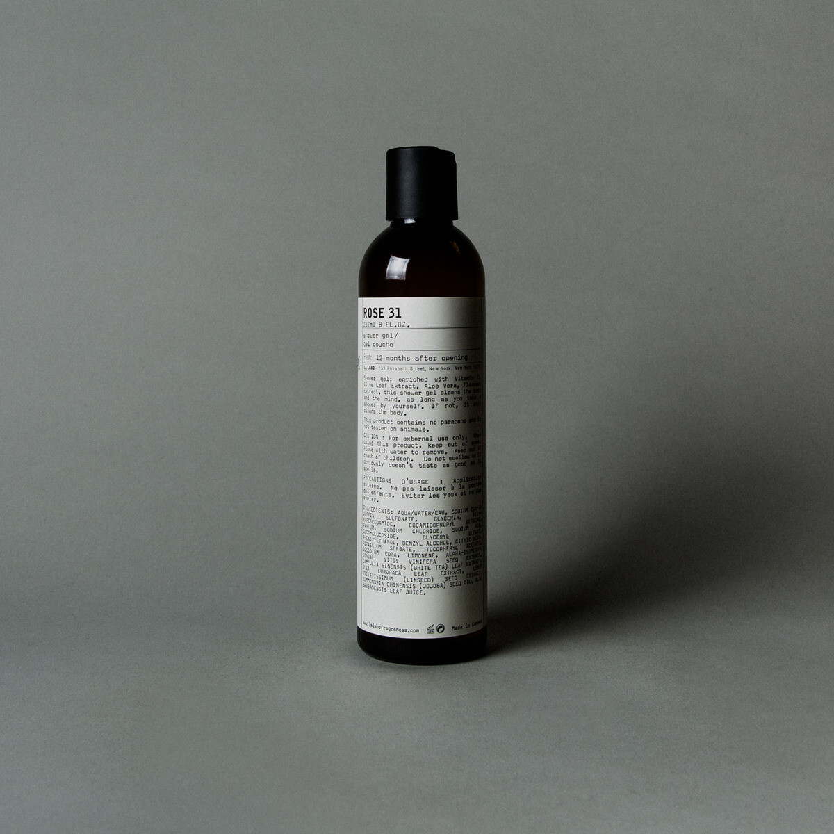 Sữa Tắm Hương Nước Hoa Le Labo Rose 31 Perfuming Shower Gel 237ml