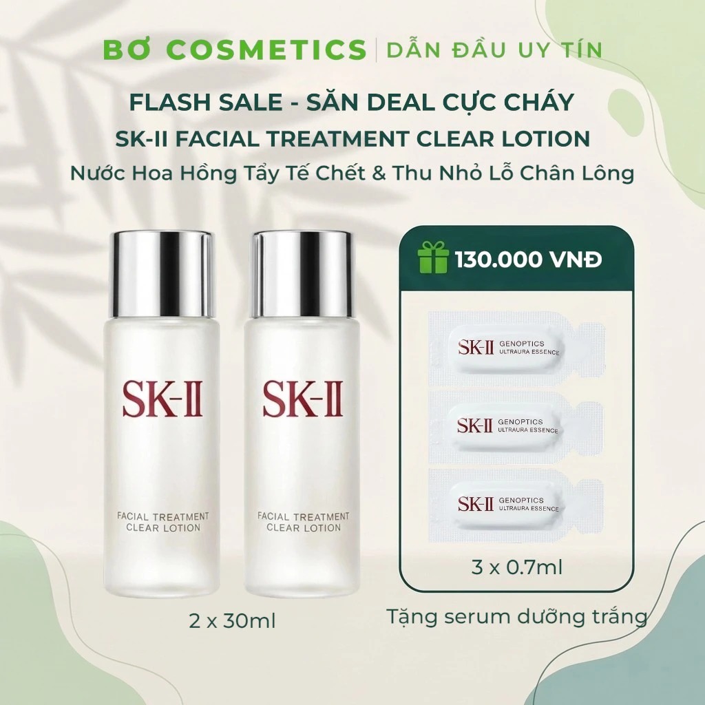 [Mini 30ml] Nước Hoa Hồng SK-II Facial Treatment Clear Lotion