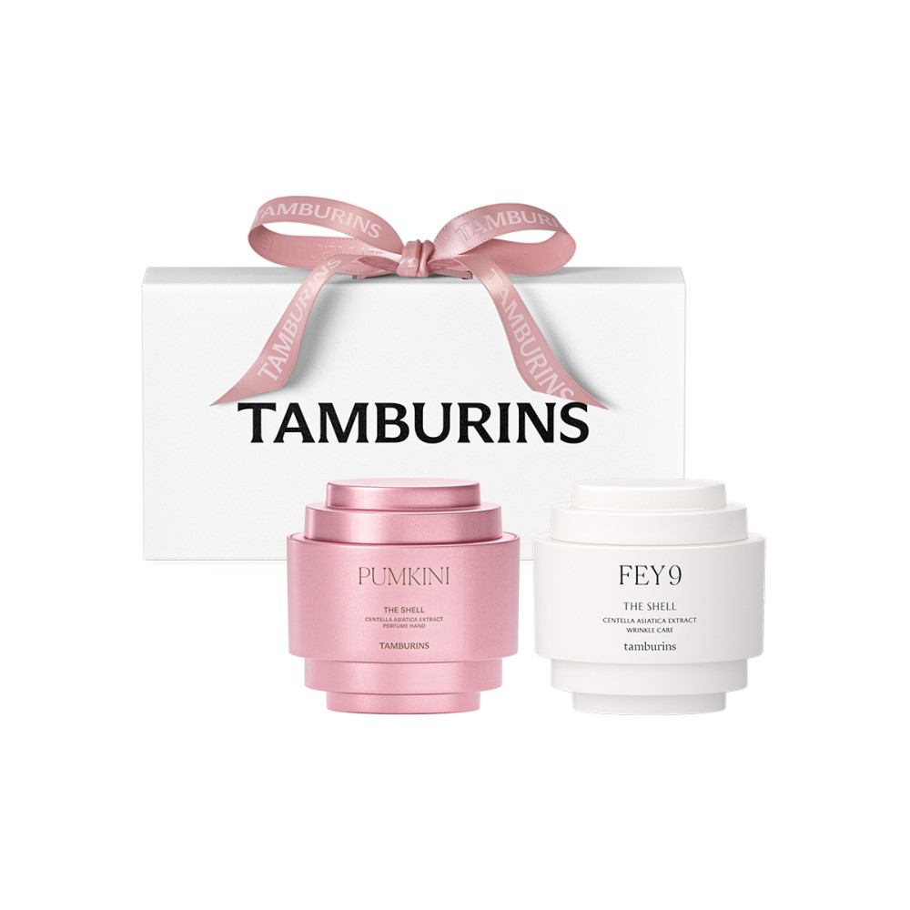 Set Kem Tay Tamburins Perfume Hand Cream Mini Duo Set (PUMKIMI + FEY9) 15ml*2