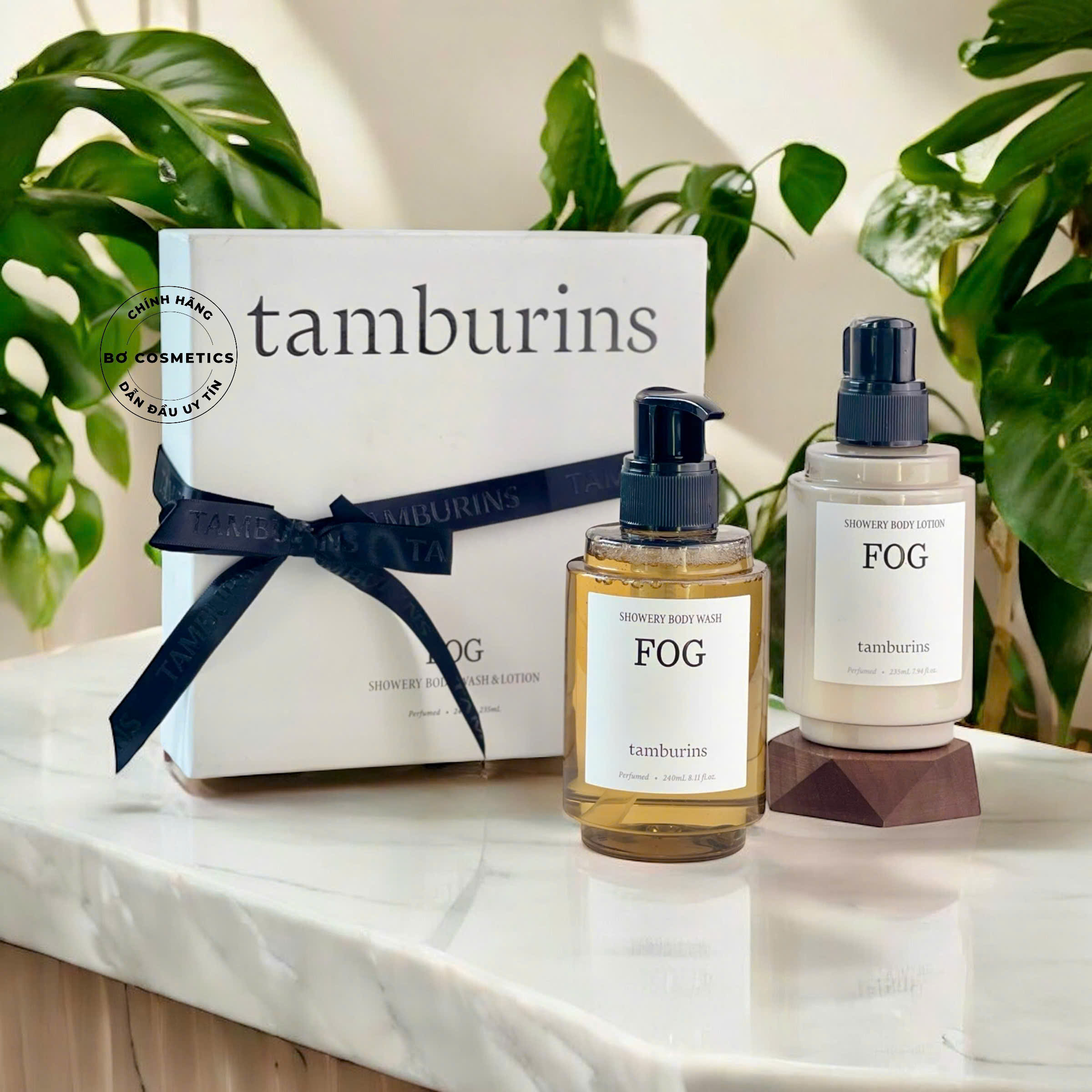 Set Sữa Tắm Và Dưỡng Thể Tamburins Showery Body Wash & Lotion Fog