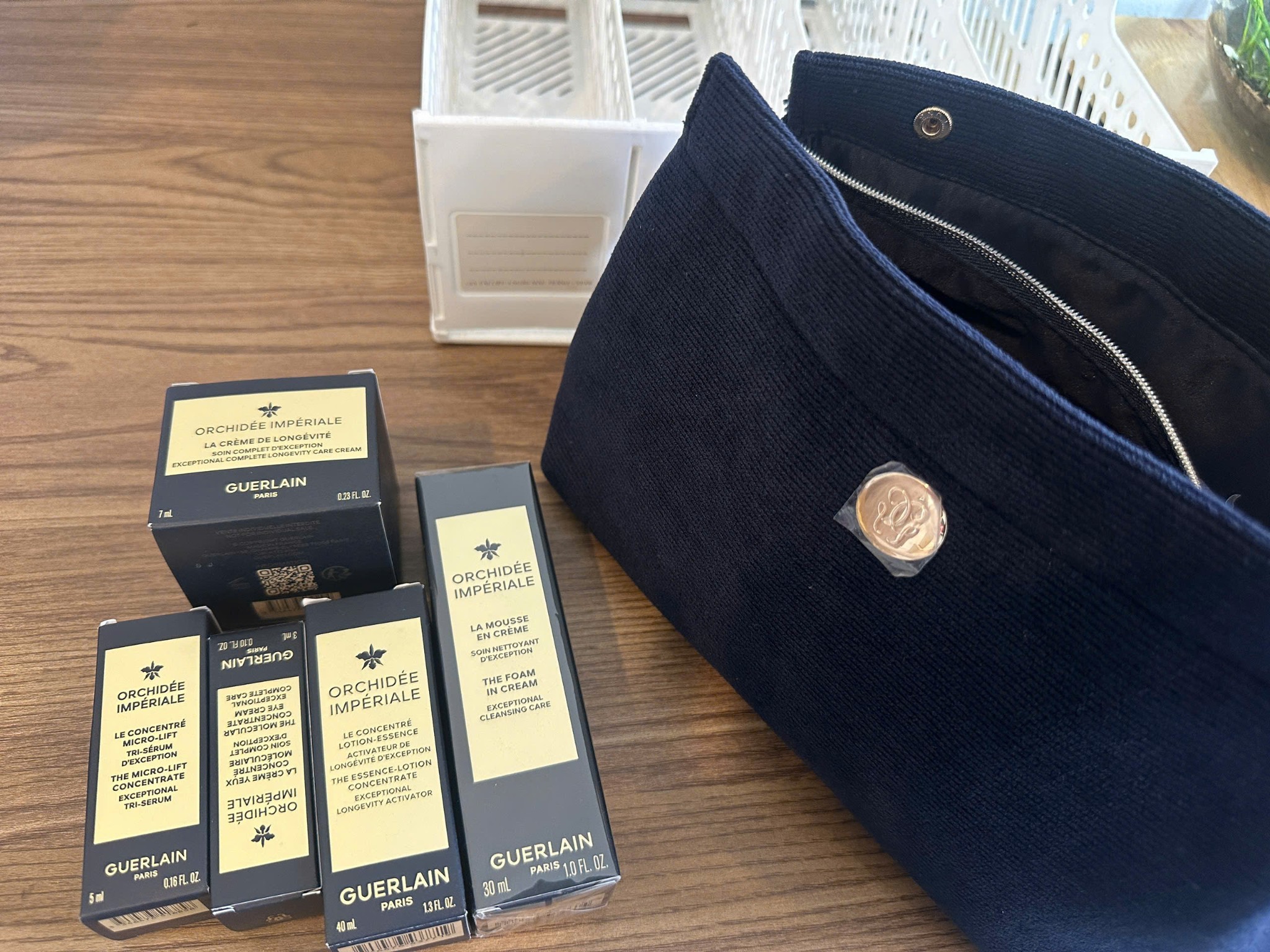 [Tặng Kèm Túi] Bộ Sản Phẩm Dưỡng Da Guerlain Orchidée Impériale Skincare Gift Set