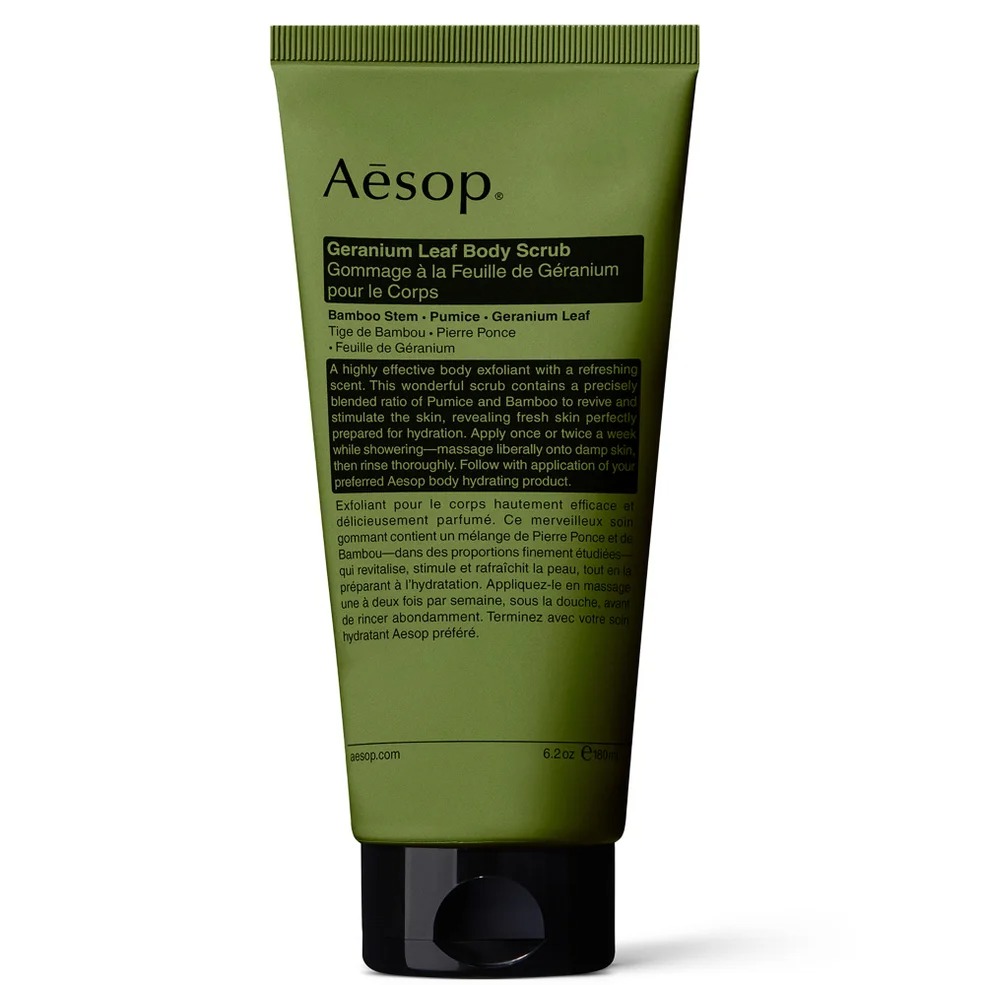 Tẩy Tế Bào Chết Cơ Thể Aesop Geranium Leaf Body Scrub 180ml