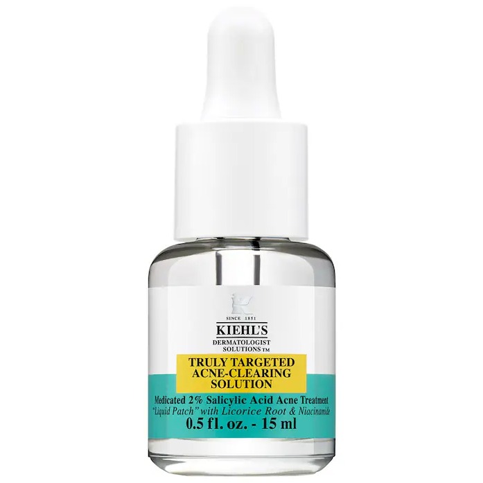 Combo Nước Cân Bằng Hoa Cúc Calendula Herbal Extract Alcohol-Free Toner 75ml & Serum Chấm Mụn Truly Targeted Blemish-Clearing Solution Kiehl's 15ml