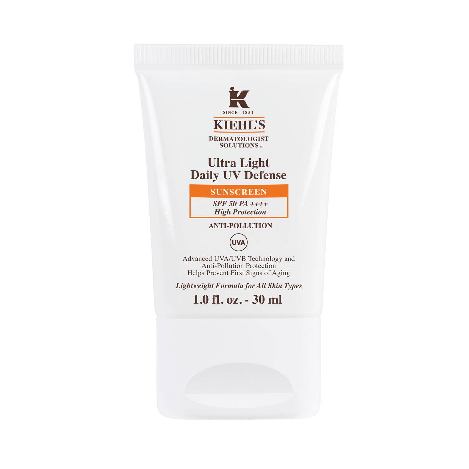 Kem Chống Nắng Kiehl's Ultra Light Daily UV Defense SPF 50 PA++++