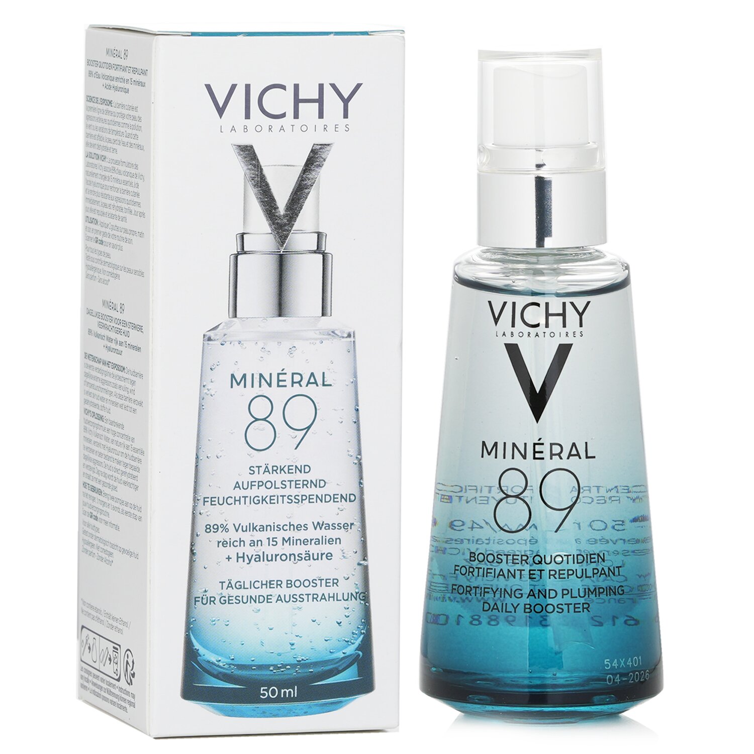 Tinh Chất Khoáng Vichy Minéral 89 Fortifying And Plumping Daily Booster