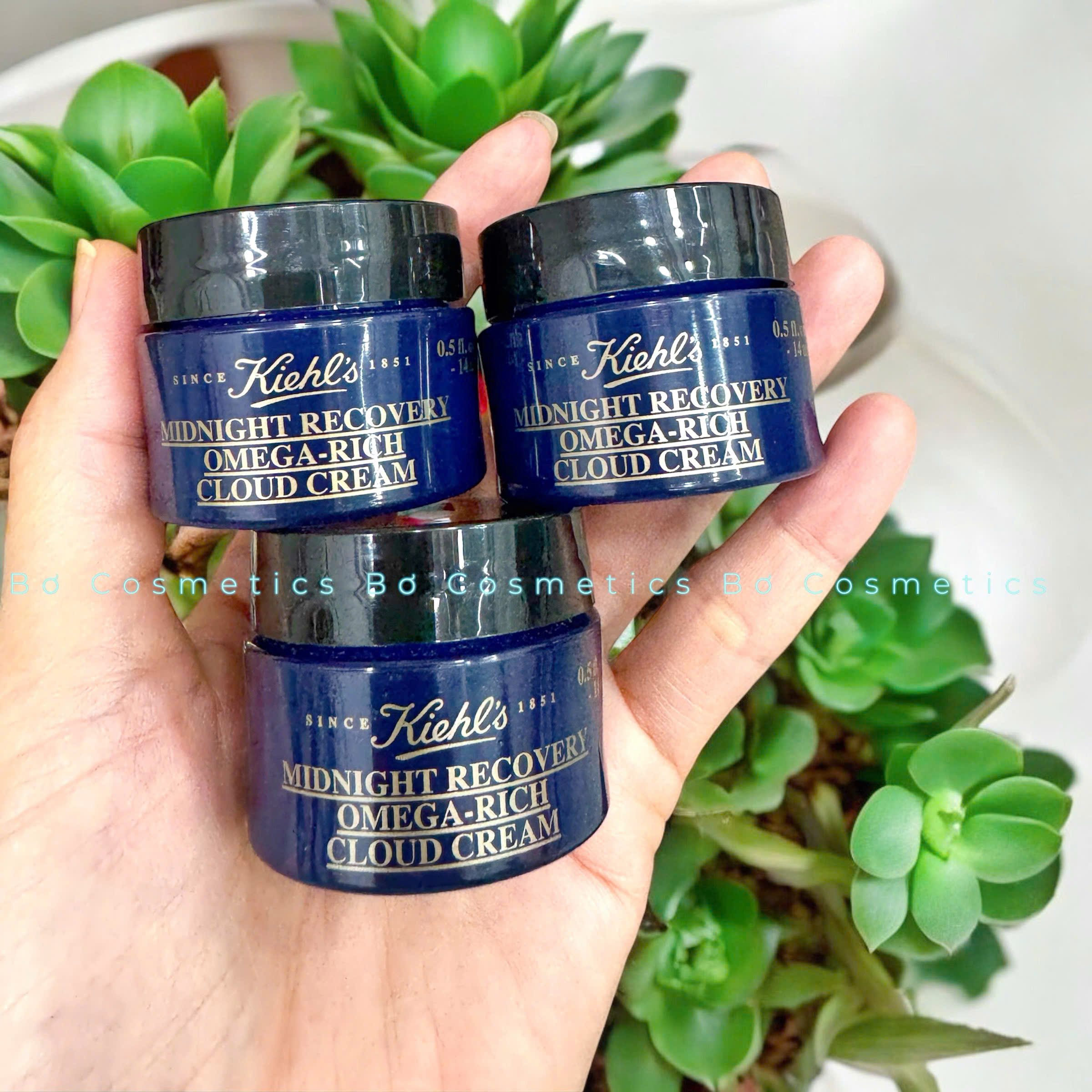 [Mini 14ml] Kem Dưỡng Da Ban Đêm Kiehl's Midnight Recovery Omega Rich Cloud Cream