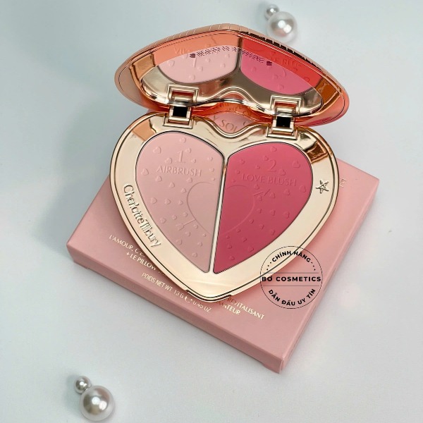 Phấn má Charlotte Tilbury Pillow Talk Beauty Soulmates Face Palette
