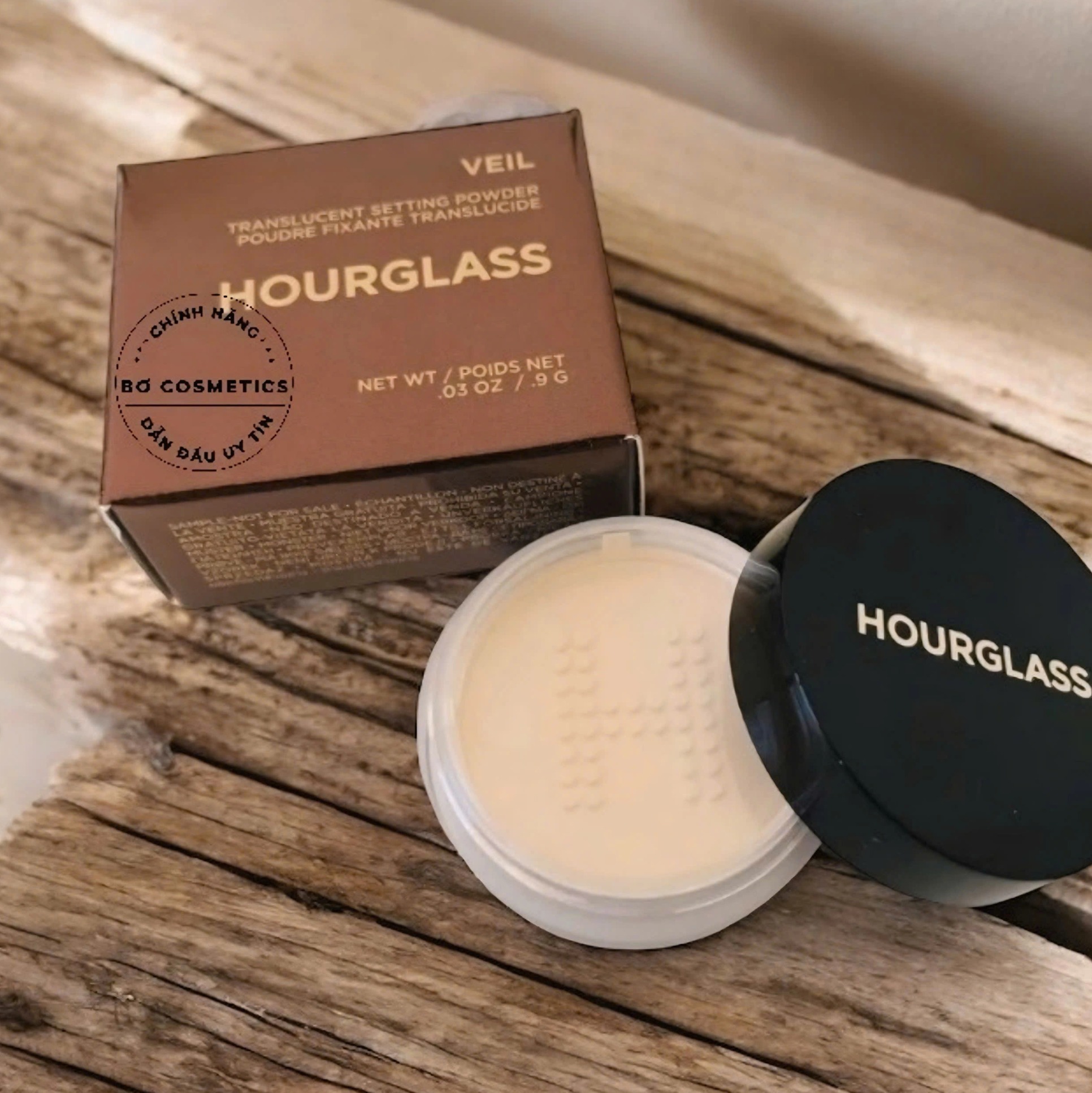 [Mini 0.9g] Phấn Phủ Bột Hourglass Veil Translucent Setting Powder
