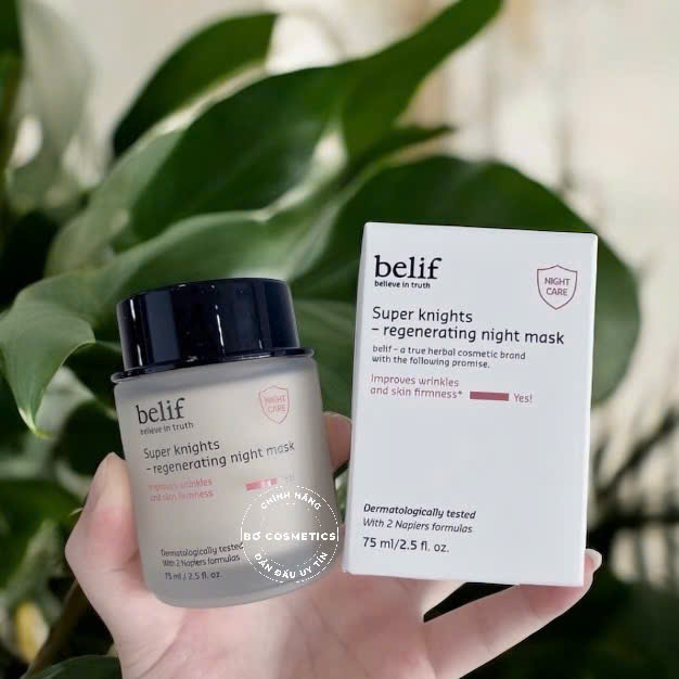 Mặt Nạ Ngủ Tái Tạo Da & Chống Lão Hóa Belif Super Knight Regenerating Night Mask
