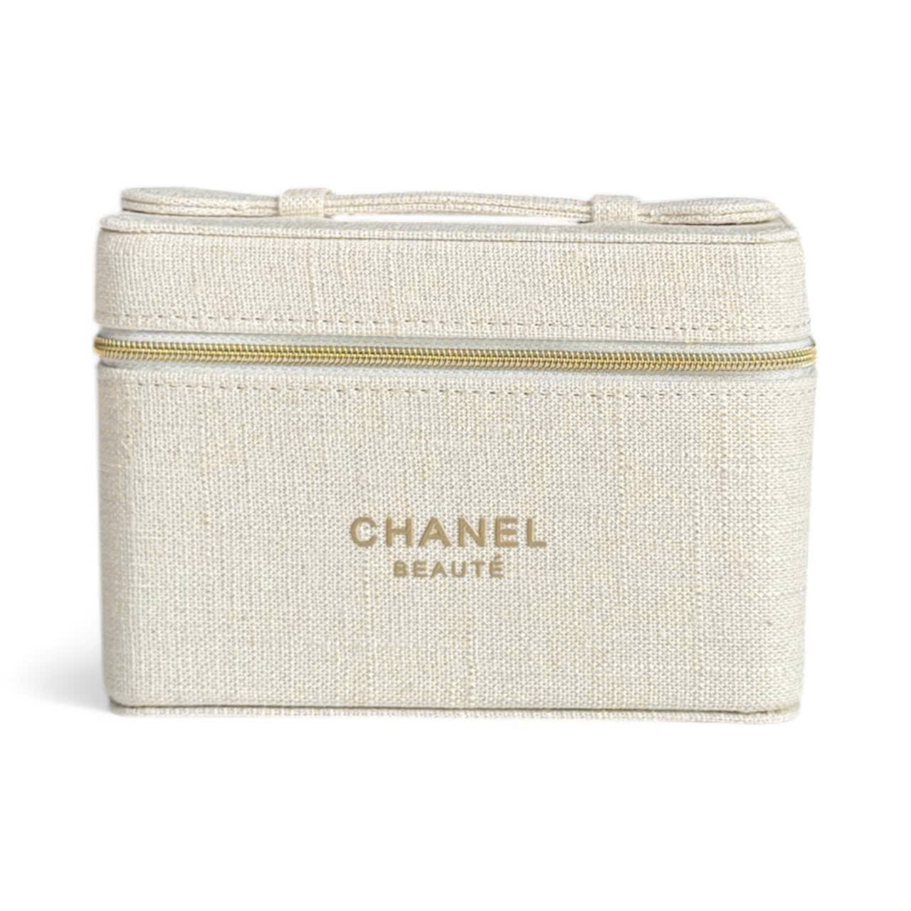 Túi Đựng Mỹ Phẩm Gift Chanel Beauté Cosmetic  (15,5x8,5x10,5cm)