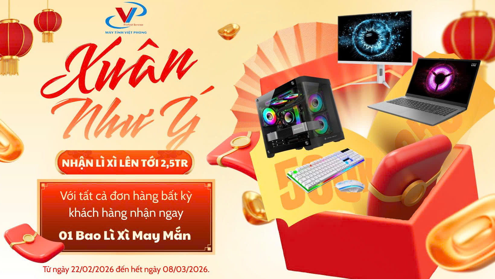 LÌ XÌ TRAO TAY – VẬN MAY GÕ CỬA