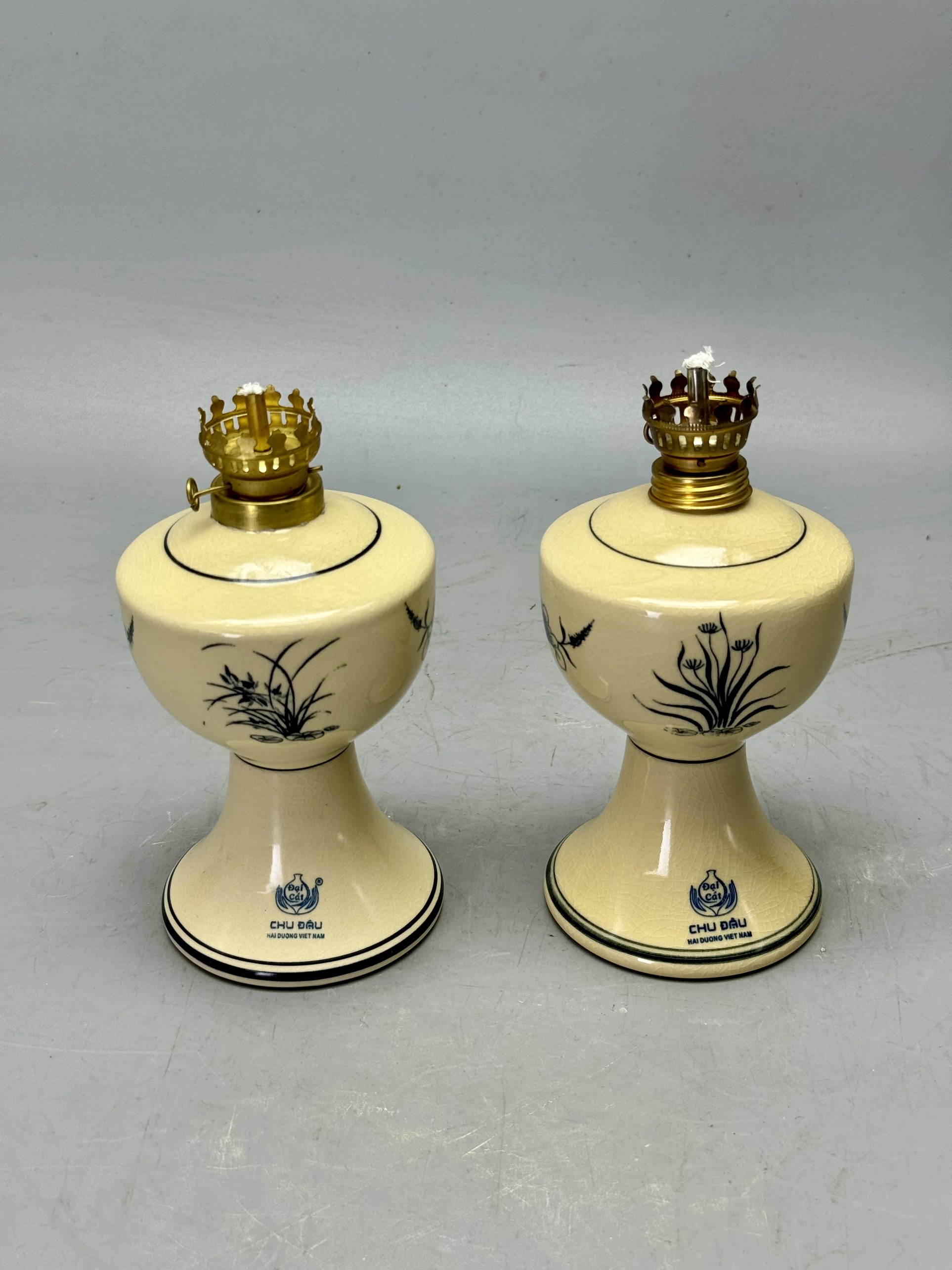 Set Vip đồ thờ hoa sen đỉnh hạc gốm chu đậu truyền thống