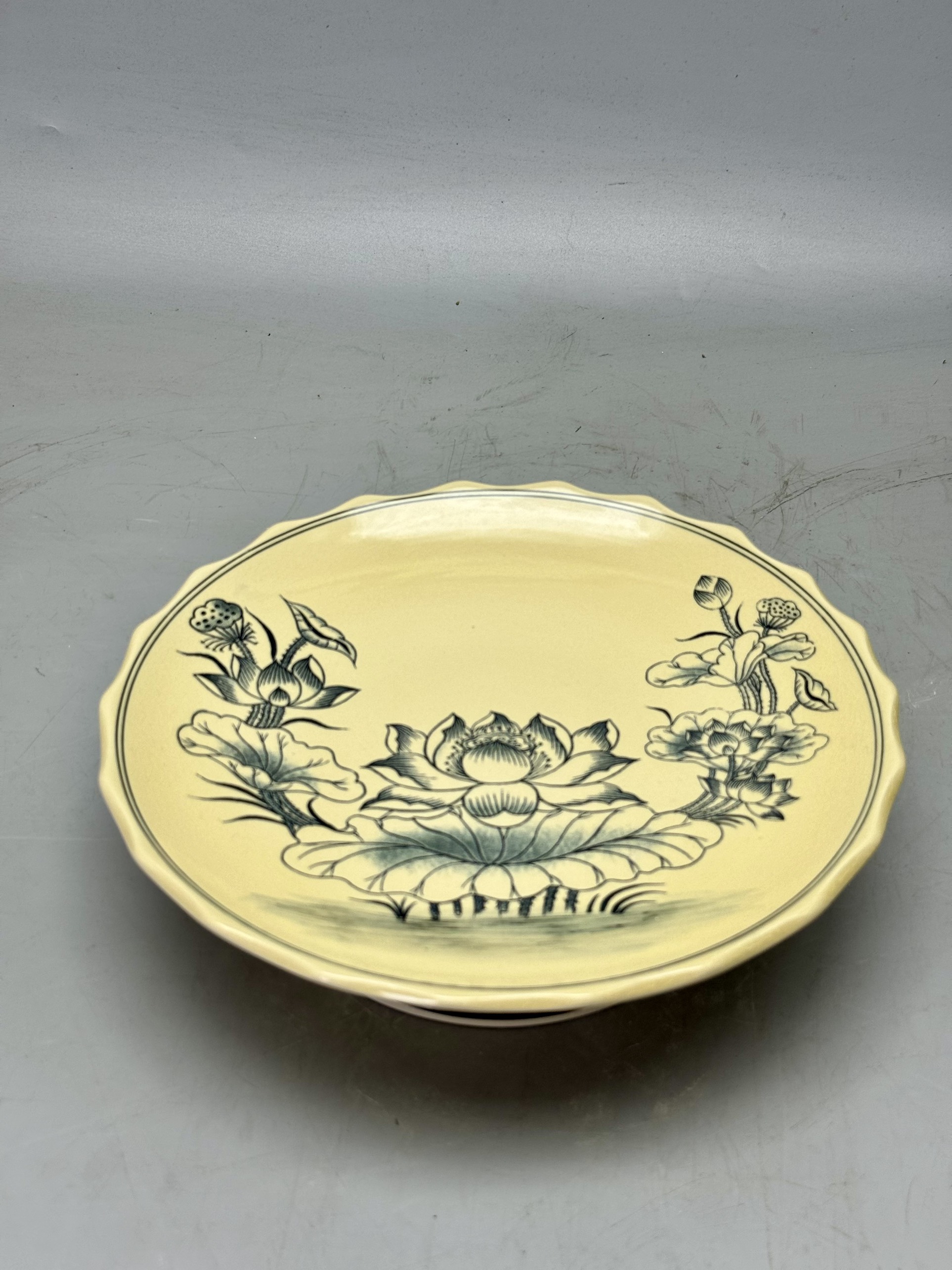 Set Vip đồ thờ hoa sen đỉnh hạc gốm chu đậu truyền thống