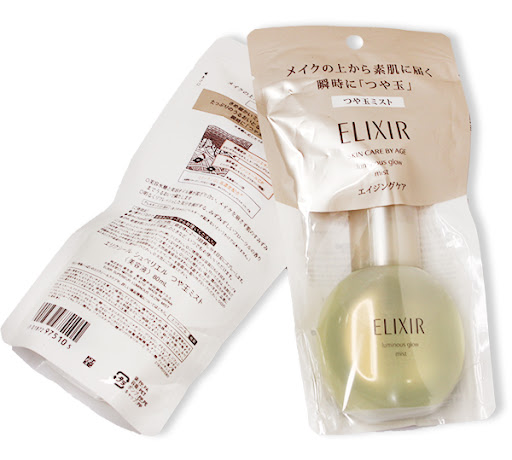 Xịt khoáng Elixir Luminous Glow Mist (80ml), nội địa Nhật