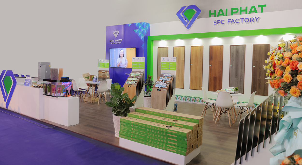 Hải Phát SPC Factory khẳng định sự khác biệt tại Vietbuild Hồ Chí Minh 2022