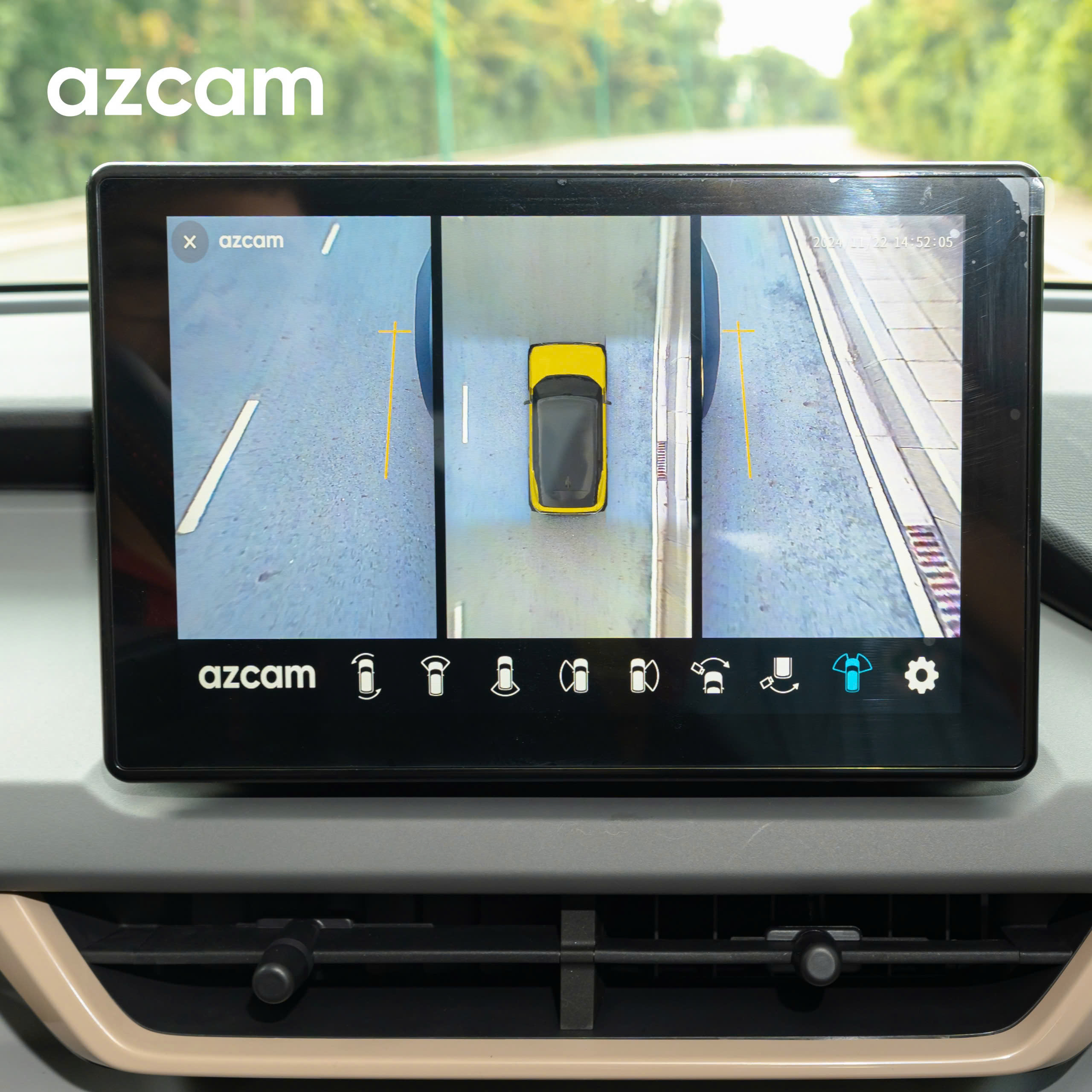 Camera Azp Camera 360 Azcam Vinfast VF3 Tích Hợp Màn Zin Siêu Nét | Azcam.vn