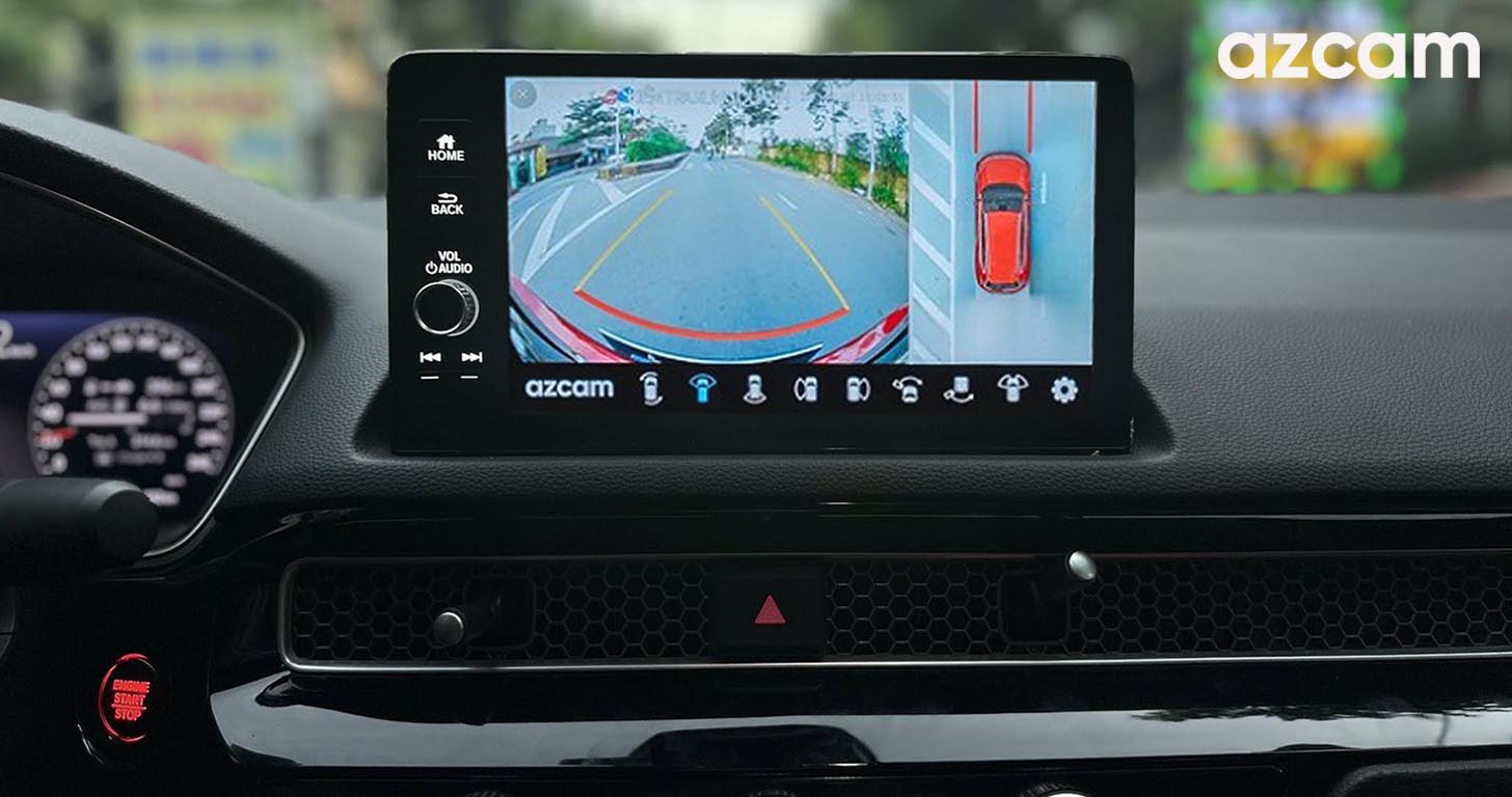 Camera 540 Azcam Honda Civic | Azcam.vn