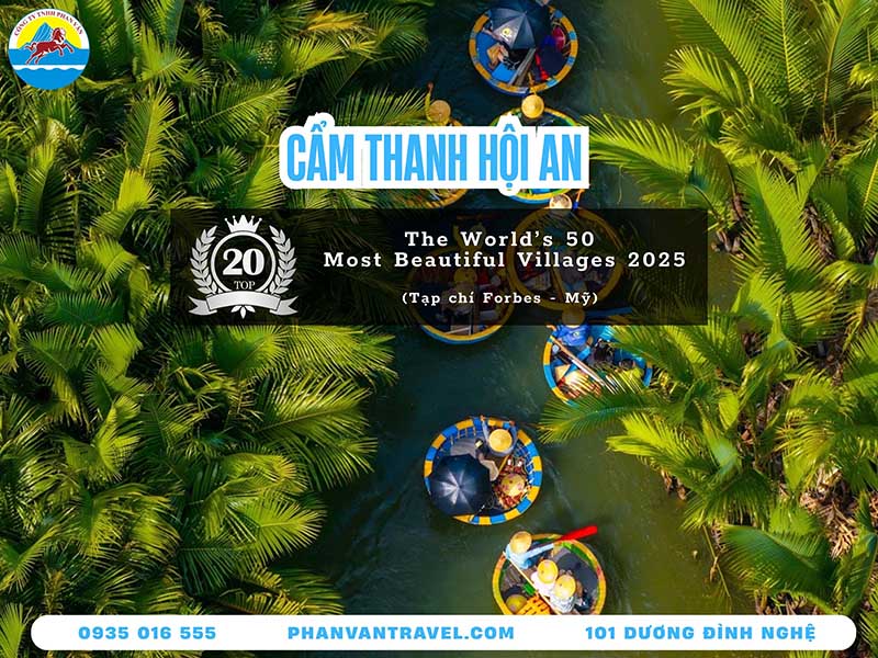 Cẩm Thanh Hội An - Đà Nẵng Xếp Hạng 20 Trong Top 50 Làng Đẹp Thế Giới