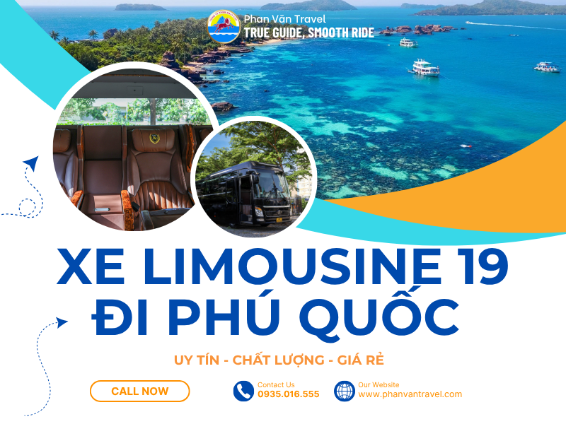 Cho Thuê Xe Limousine 19 Chỗ Đà Nẵng Đi Phú Quốc Uy Tín, Giá Rẻ