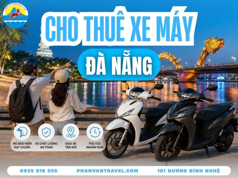 Cập Nhật Giá Cho Thuê Xe Máy Đà Nẵng 2026 - Kinh Nghiệm Chọn Xe