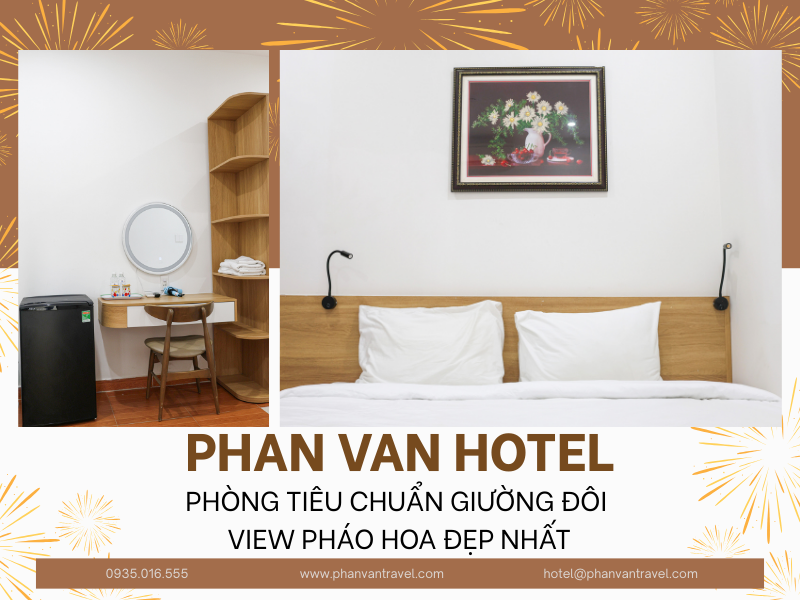 Đặt Phòng Tiêu Chuẩn Giường Đôi View Pháo Hoa Đẹp Nhất