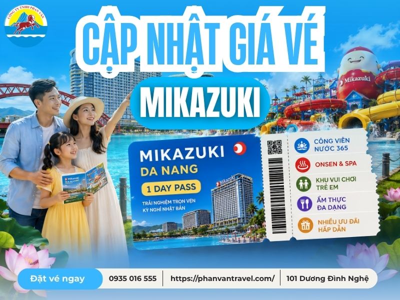 Tổng Hợp Bảng Giá Vé Mikazuki Đà Nẵng Được Cập Nhật Mới Nhất