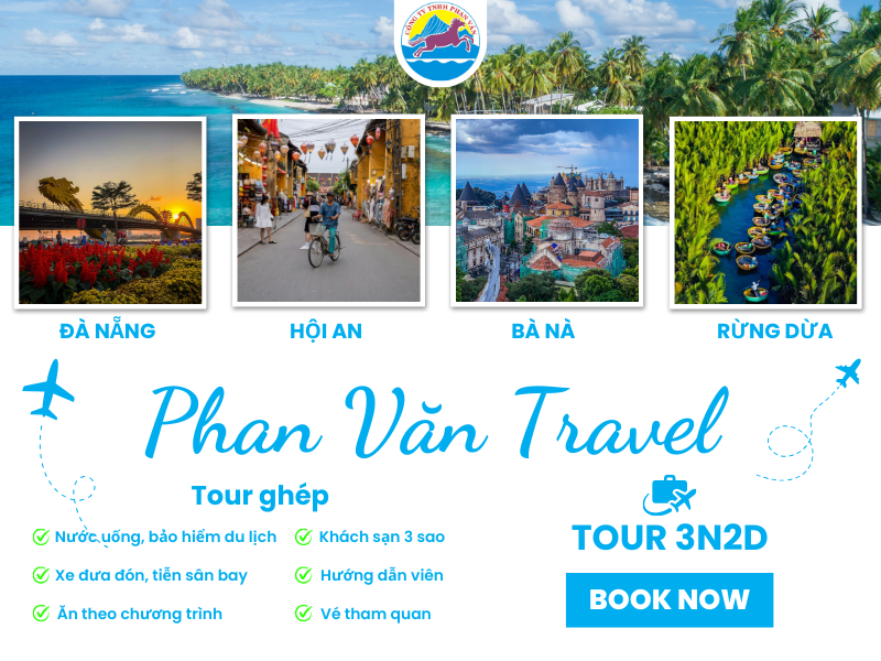 Khám Phá Tour Ghép Đà Nẵng - Hội An - Bà Nà - Rừng Dừa 3N2D Hấp Dẫn Nhất