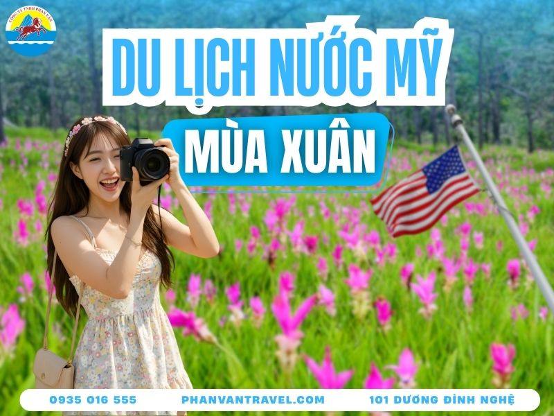 Du Lịch Mùa Xuân Ở Mỹ​ - Hé Lộ Địa Điểm Sống Ảo Triệu Like