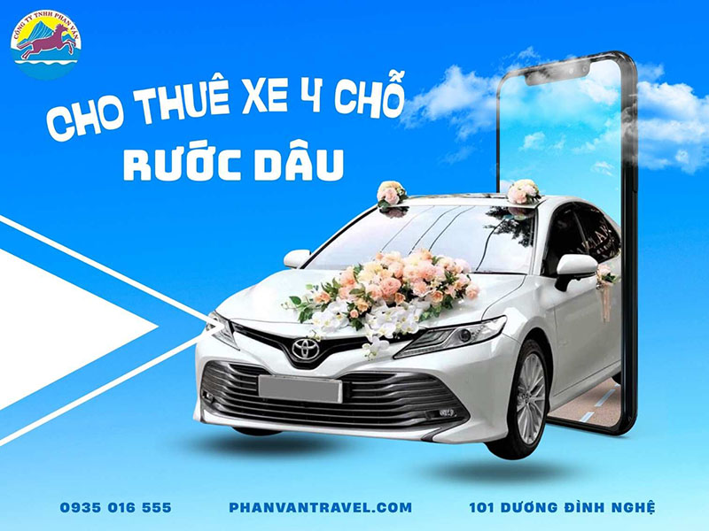 Dịch Vụ Thuê Xe 4 Chỗ Rước Dâu Đà Nẵng - Xe Sang, Giá Tốt