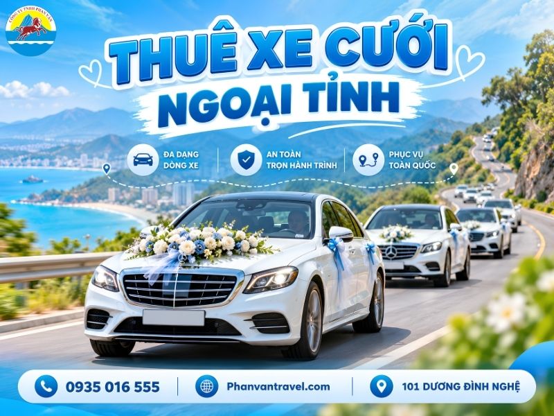 Săn Ngay Giá Thuê Xe Cưới Đi Ngoại Tỉnh Tại Đà Nẵng Cực Tốt