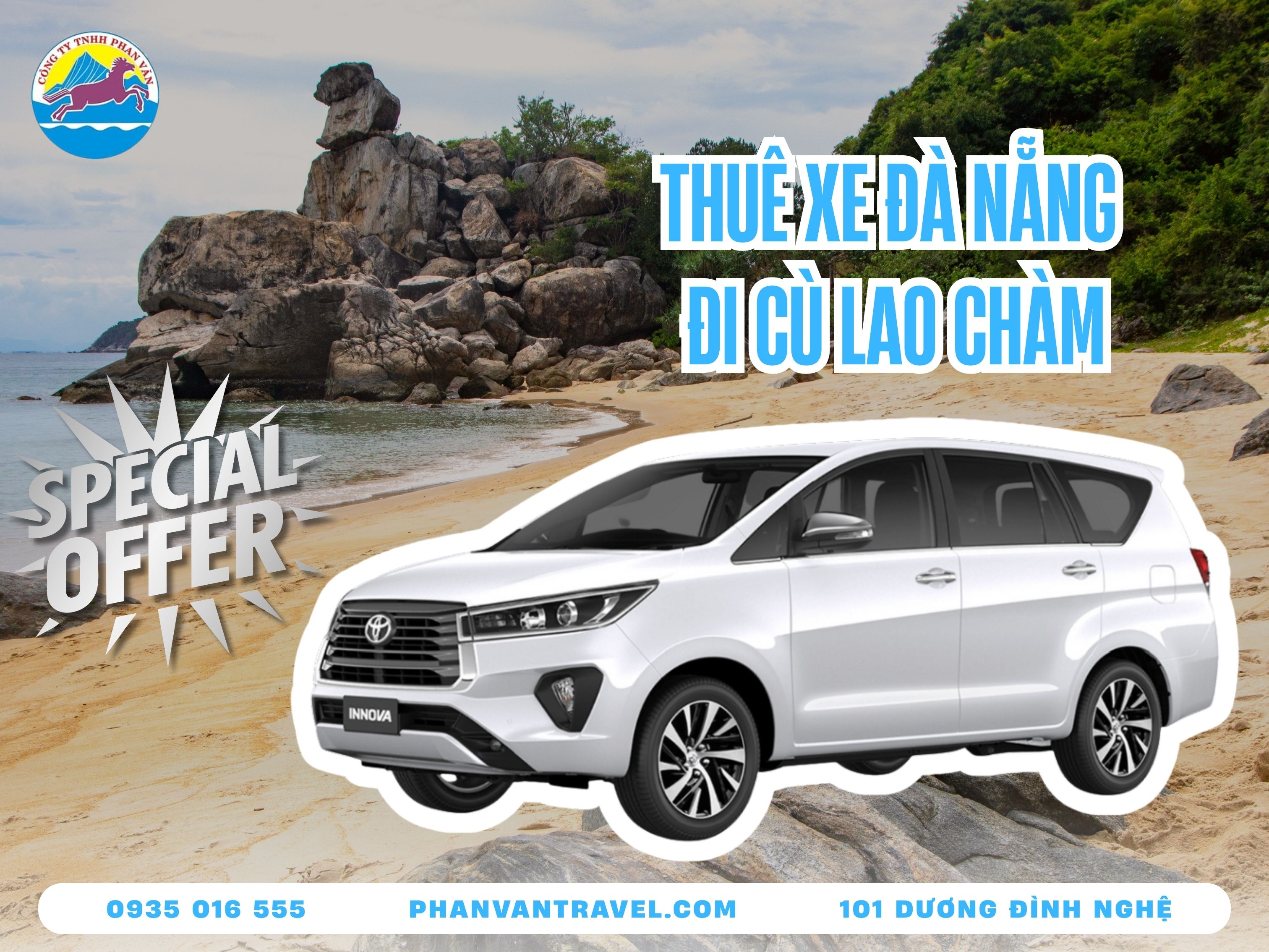 Thuê Xe Đà Nẵng Đi Cù Lao Chàm​ Trọn Gói - Đặt Xe Chỉ Trong 2 Phút