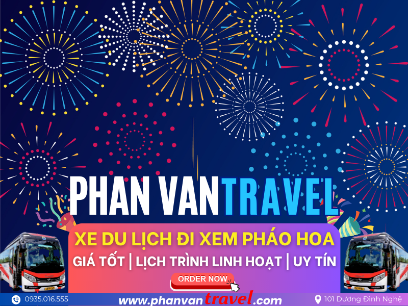 Thuê Xe Du Lịch Đi Xem Pháo Hoa: Giá Tốt, Lịch Trình Linh Hoạt