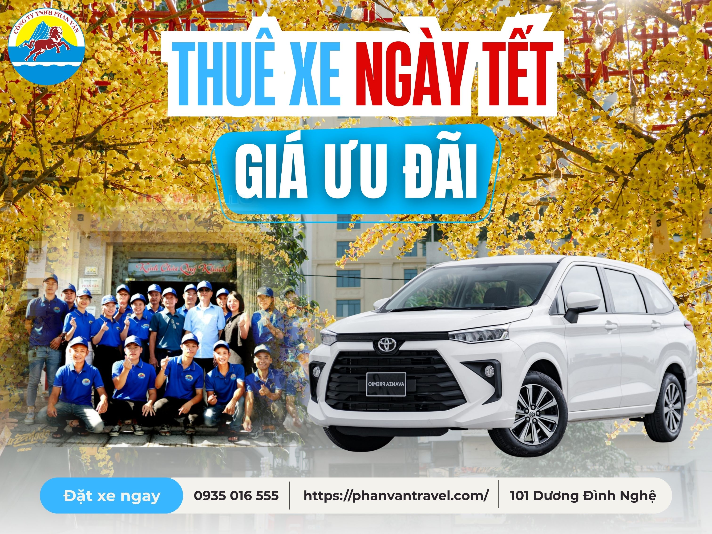 Thuê Xe Ngày Tết 2026 Tại Đà Nẵng - Bảng Giá Ưu Đãi Hấp Dẫn